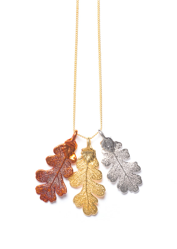 Real Leaf Jewelry and Ornaments