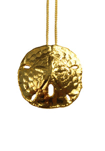 Sand Dollar Necklace- Gold